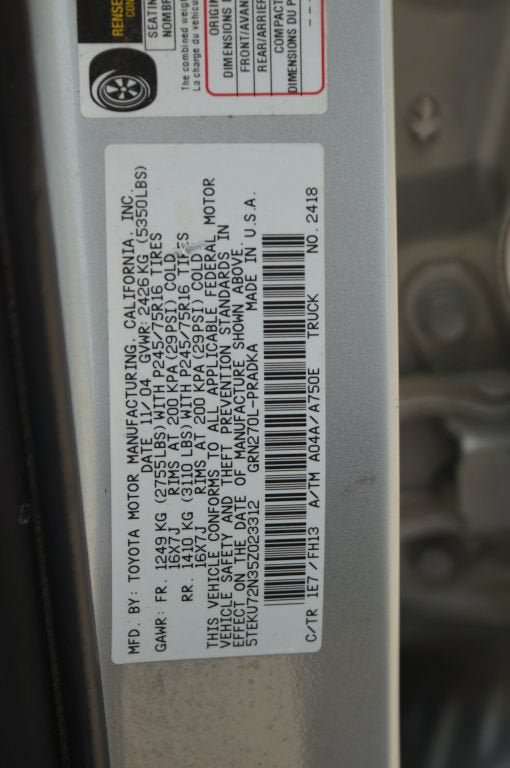 Used 2005 Toyota Tacoma PreRunner w/ SR5 Pkg #3 RWD image 16