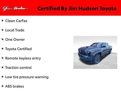 Used 2024 Toyota Tacoma TRD Sport w/ TRD Sport Upgrade Package RWD image 3