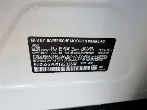 Used 2026 BMW X3 xDrive30i w/ Convenience Package AWD/4WD image 38