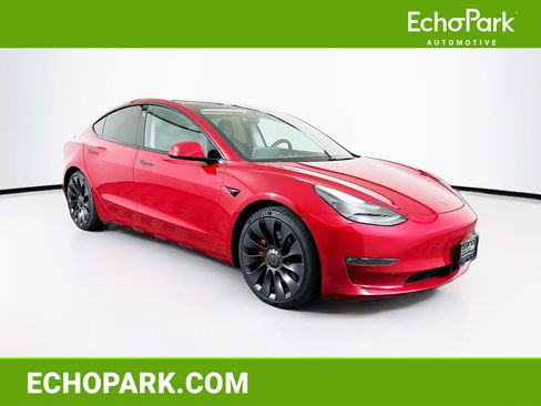 Used 2021 Tesla Model 3 Performance image 1