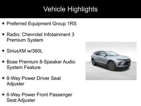 Used 2024 Chevrolet Blazer RS image 2