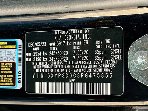 Used 2024 Kia Telluride EX w/ EX Captain's Chair Package image 34