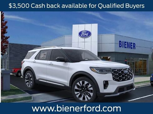 New 2026 Ford Explorer Platinum w/ LUX Leather Package image 8