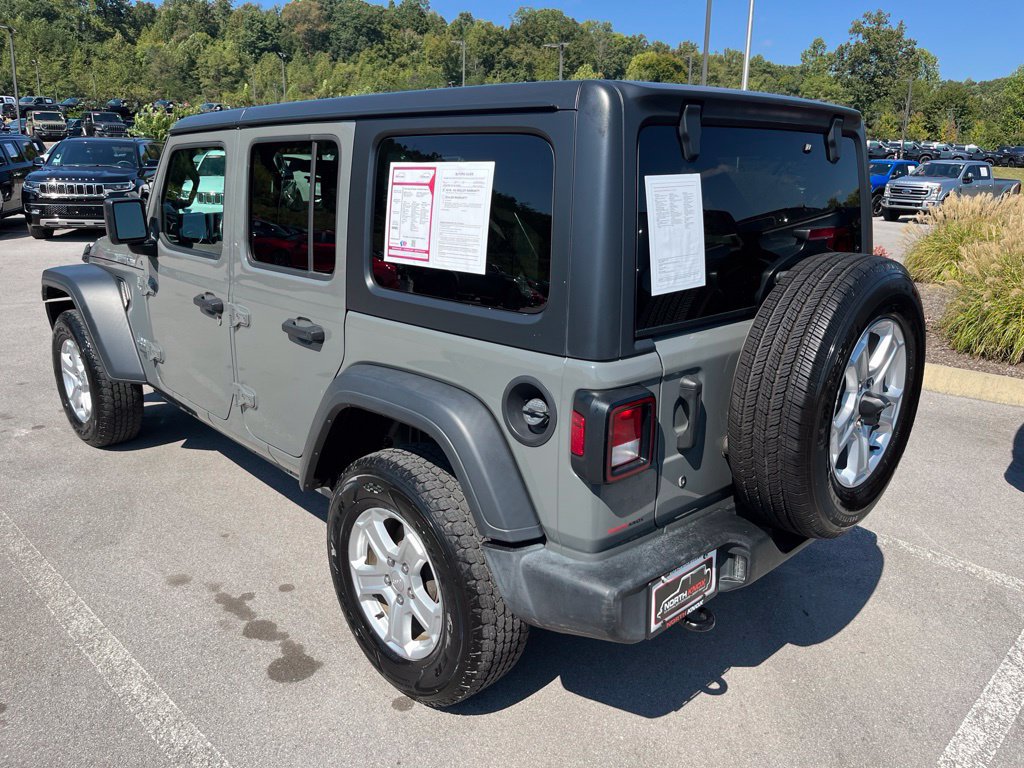 Used 2019 Jeep Wrangler Unlimited Sport S AWD/4WD image 4