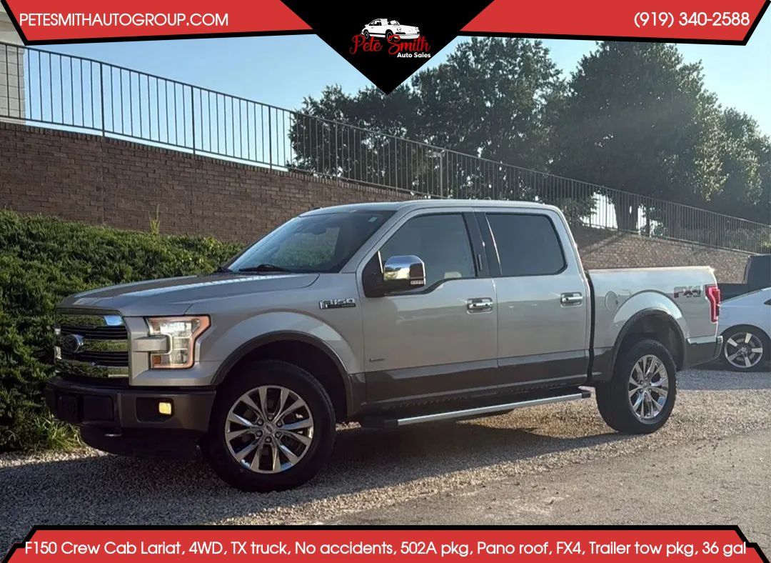 Used 2017 Ford F150 Lariat w/ Equipment Group 502A Luxury AWD/4WD image 1