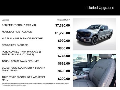 New 2026 Ford F150 XLT w/ Equipment Group 302A MID AWD/4WD image 5