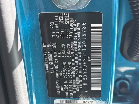 New 2026 Kia EV9 Land w/ Nightfall Edition Package image 19