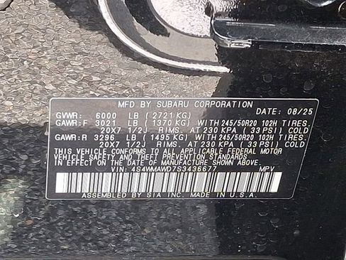 Certified 2025 Subaru Ascent Bronze Edition AWD/4WD image 27