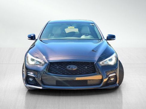 Used 2023 INFINITI Q50 Red Sport 400 w/ Black Opal Edition RWD image 2