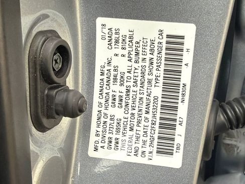 Used 2018 Honda Civic EX image 33