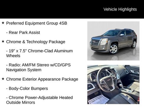 Used 2012 GMC Terrain SLT w/ Chrome and Technology Package AWD/4WD image 11