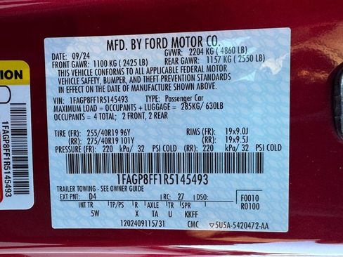 Used 2024 Ford Mustang GT Premium w/ GT Performance Package image 29