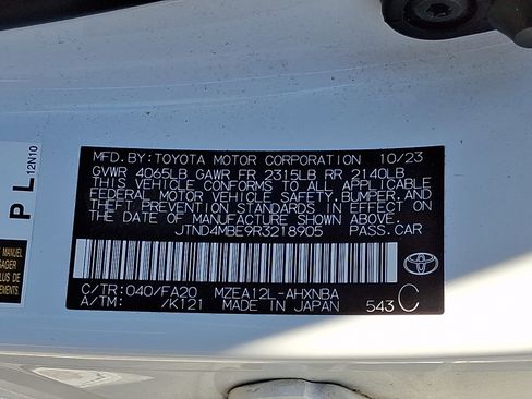 Used 2024 Toyota Corolla SE FWD image 27