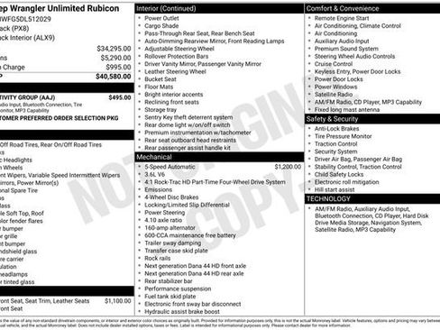 Used 2013 Jeep Wrangler Unlimited Rubicon w/ Connectivity Group image 15