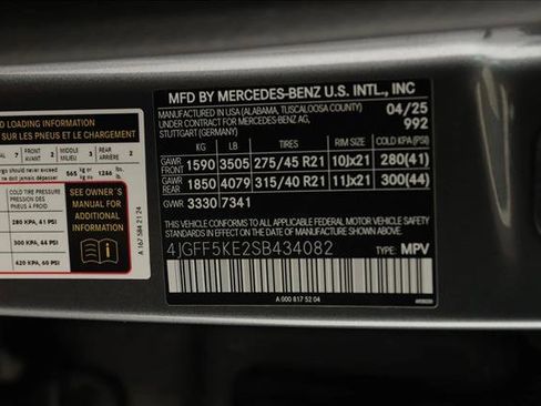 Certified 2025 Mercedes-Benz GLS 450 4MATIC image 19