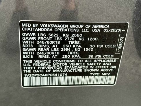 Used 2023 Volkswagen Atlas SE FWD image 29