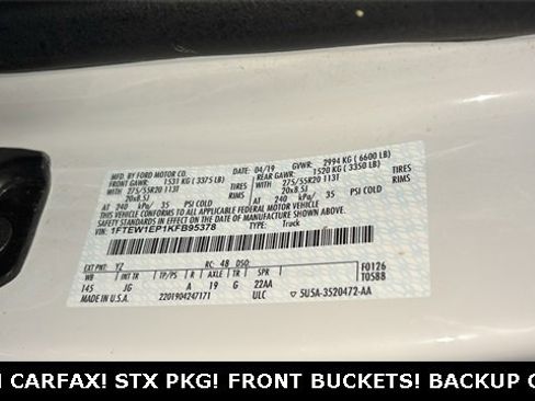 Used 2019 Ford F150 XL w/ Equipment Group 101A Mid image 34