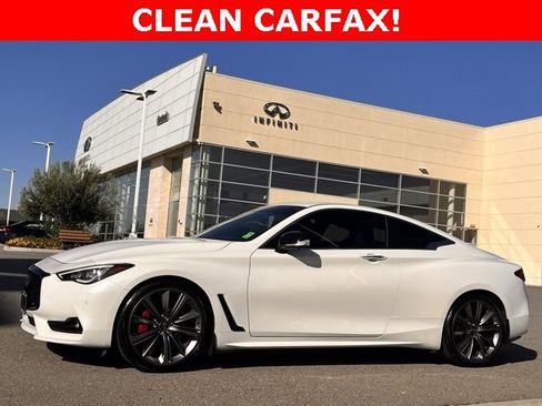 Certified 2022 INFINITI Q60 Red Sport 400 image 2