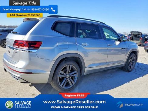 Used 2021 Volkswagen Atlas SE w/ Panoramic Sunroof Package image 4