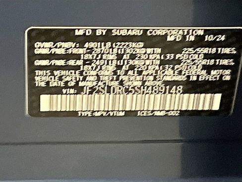 Used 2025 Subaru Forester Limited AWD/4WD image 34