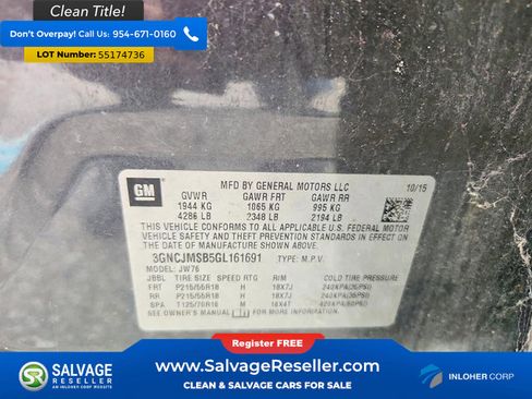 Used 2016 Chevrolet Trax LTZ FWD image 17