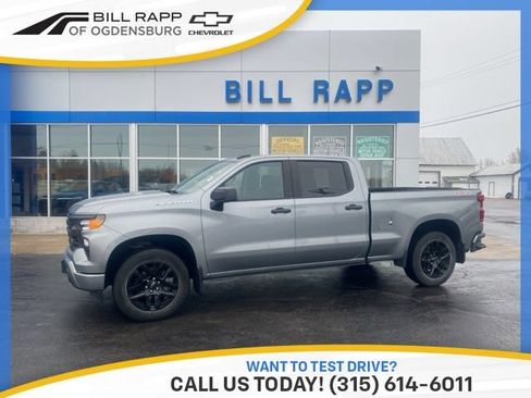 Used 2024 Chevrolet Silverado 1500 Custom AWD/4WD image 1