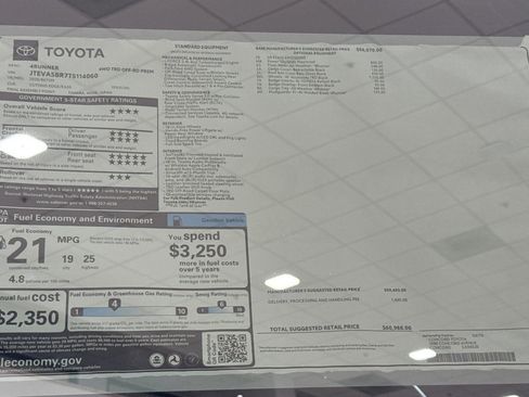 New 2026 Toyota 4Runner SR5 AWD/4WD image 27