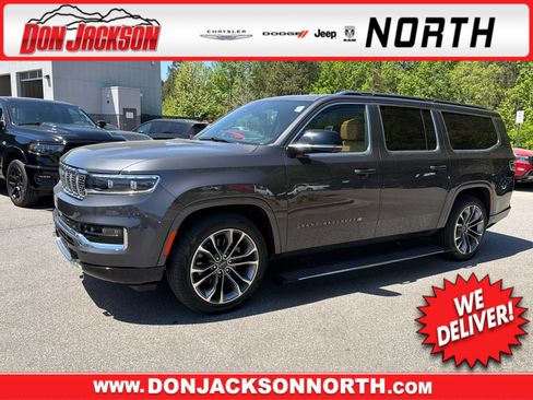 Used 2024 Jeep Grand Wagoneer L Series III w/ Rear Seat Video Group 1 image 1