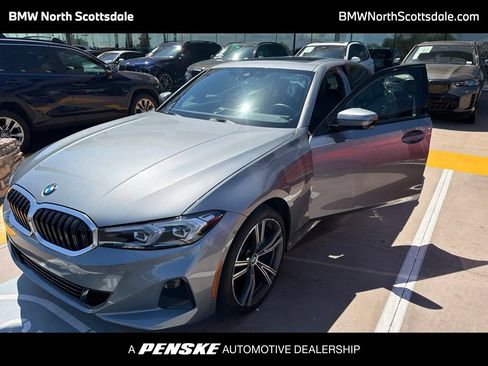 Certified 2023 BMW 330i Sedan w/ Parking Assistance Package RWD image 1