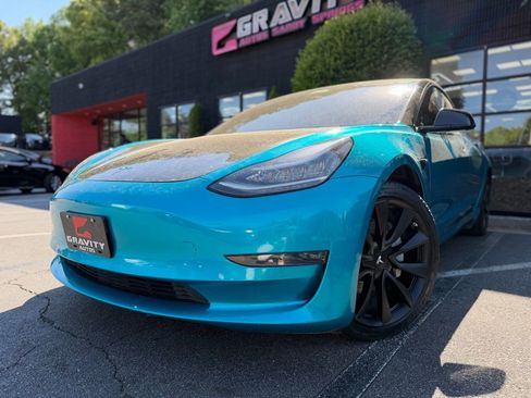 Used 2020 Tesla Model 3 Long Range AWD/4WD image 2