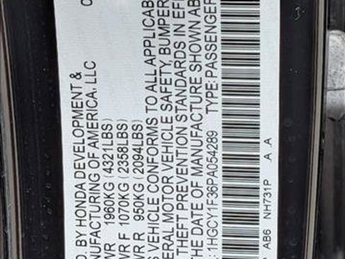 Used 2023 Honda Accord EX image 26