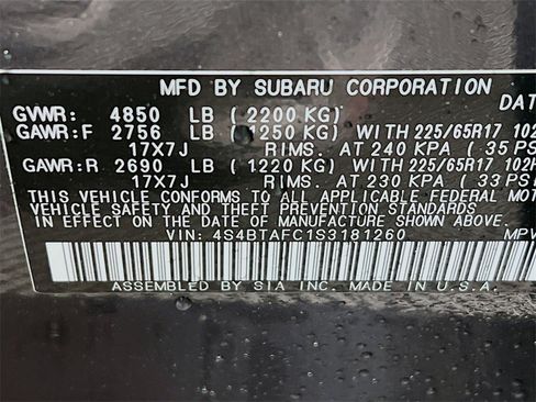 Used 2025 Subaru Outback Premium image 33