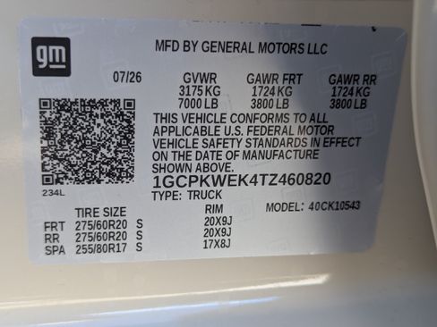 New 2026 Chevrolet Silverado 1500 RST w/ RST Select Package AWD/4WD image 49
