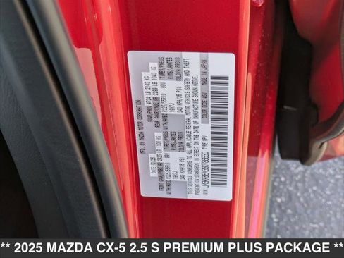 New 2025 MAZDA CX-5 AWD 2.5 S w/ Premium Plus Pkg image 15