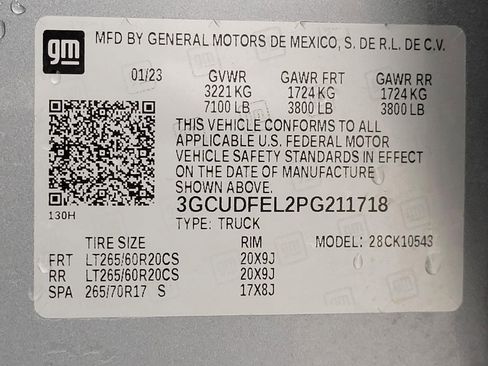 Certified 2023 Chevrolet Silverado 1500 LT Trail Boss w/ Convenience Package II image 28