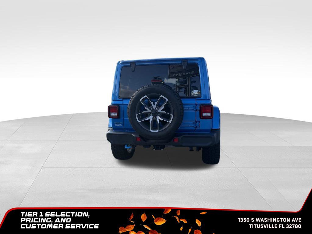 Used 2024 Jeep Wrangler Unlimited w/ Technology Group AWD/4WD image 16