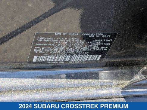 Certified 2024 Subaru Crosstrek 2.0i Premium w/ Popular Package #3 AWD/4WD image 37