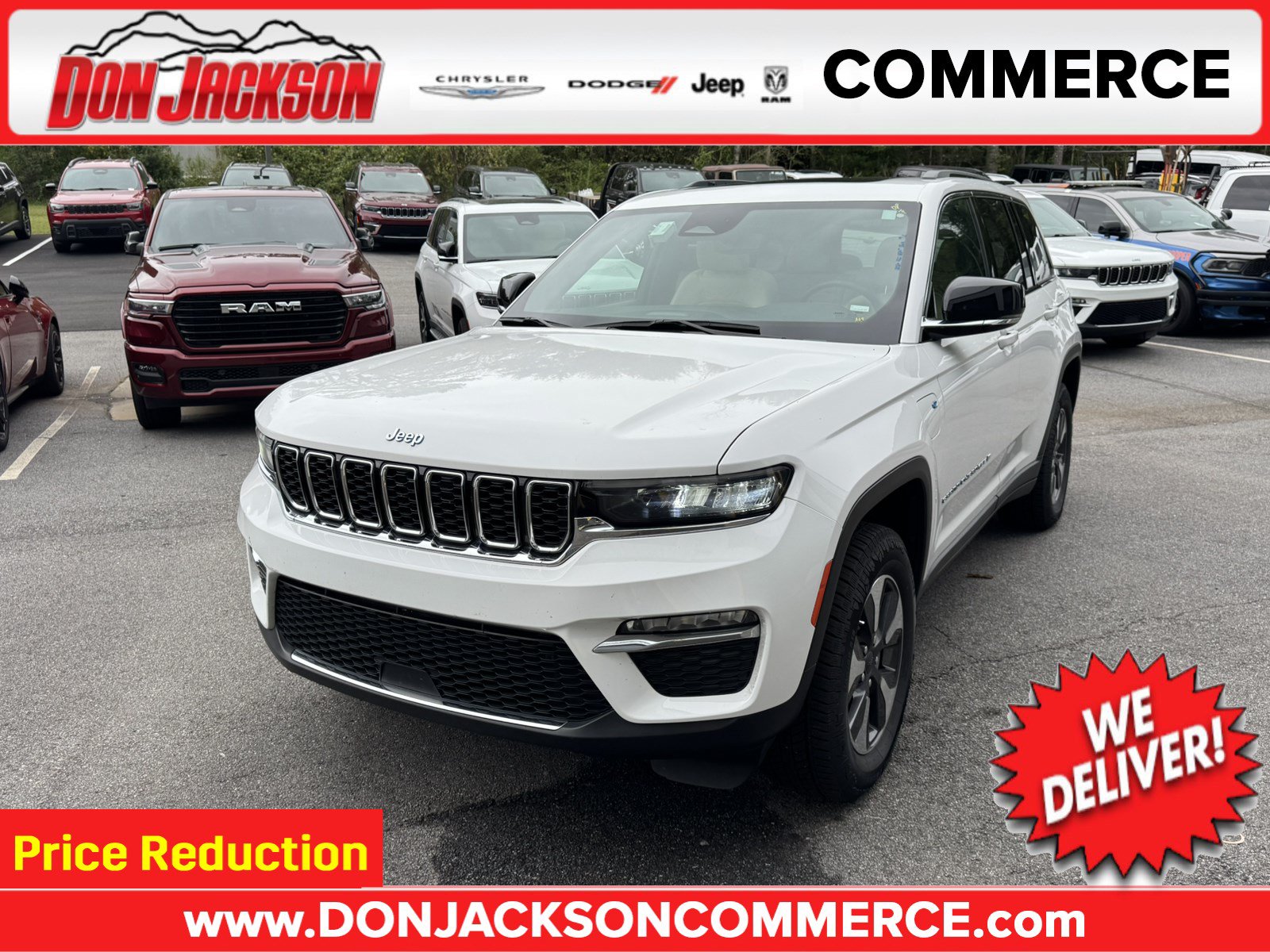 Used 2024 Jeep Grand Cherokee Limited 4xe AWD/4WD image 1