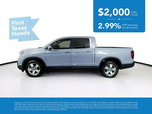 New 2026 Honda Ridgeline RTL image 4
