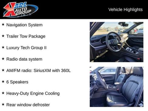 New 2025 Jeep Grand Cherokee Limited w/ Luxury Tech Group II image 2