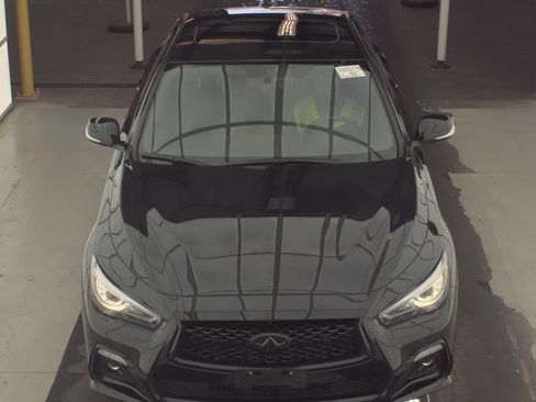 Used 2023 INFINITI Q50 Red Sport 400 w/ Black Opal Edition RWD image 2