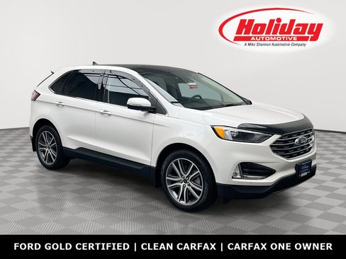 Certified 2023 Ford Edge Titanium w/ Class II Trailer Tow Package image 1