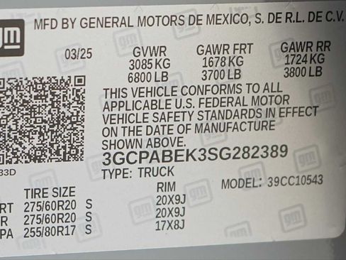 Used 2025 Chevrolet Silverado 1500 Custom RWD image 30