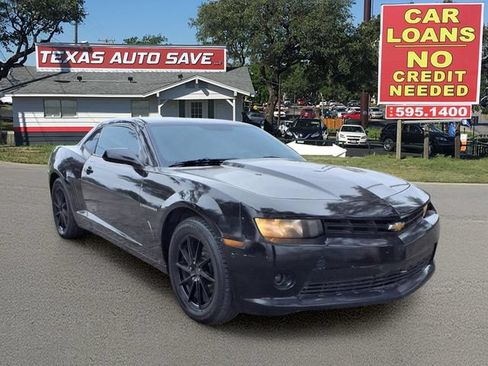 Used 2015 Chevrolet Camaro LT w/ LPO, Red Appearance Package RWD image 1