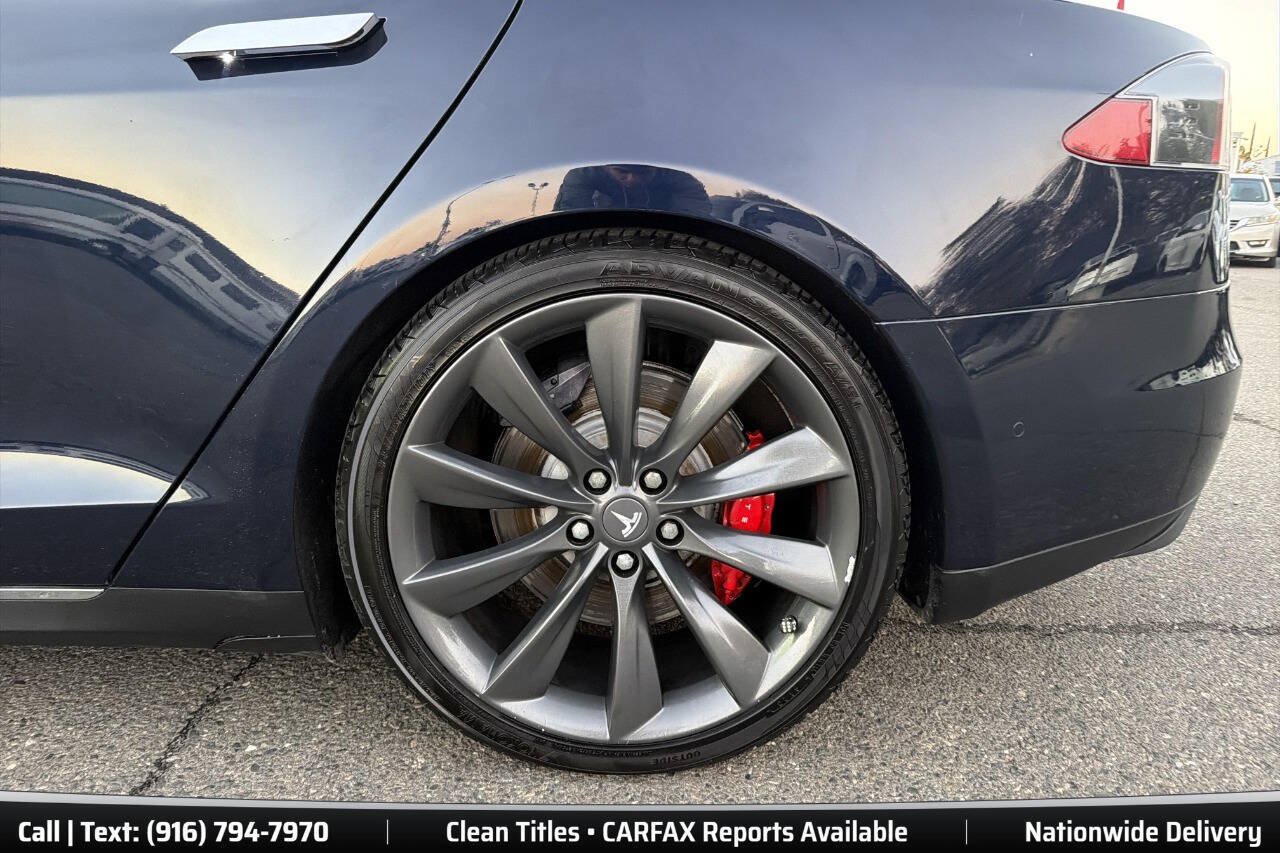 Used 2014 Tesla Model S P85D AWD/4WD image 9