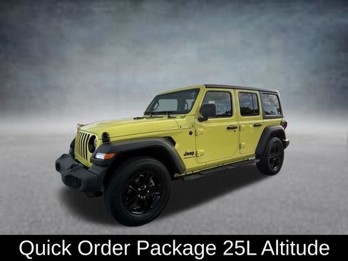 Used 2023 Jeep Wrangler Unlimited Sport AWD/4WD image 3