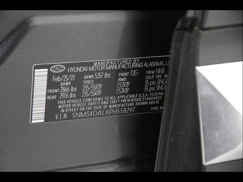 Certified 2023 Hyundai Santa Fe Limited w/ Cargo Package image 23