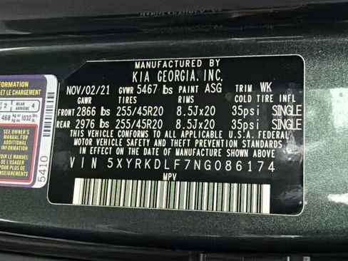 Used 2022 Kia Sorento SX Prestige w/ Rust Color Package AWD/4WD image 18