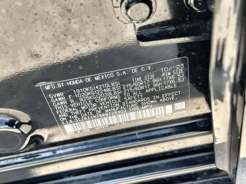 Used 2024 Honda HR-V EX-L image 22