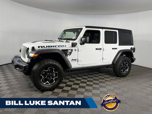 Used 2023 Jeep Wrangler Unlimited Rubicon 4xe AWD/4WD image 1